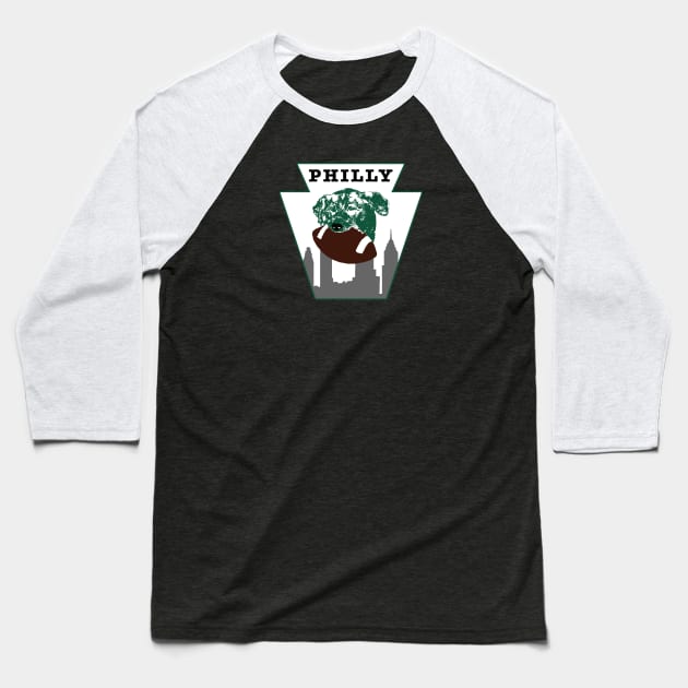 Keystone State Dogs Baseball T-Shirt by Philly Drinkers